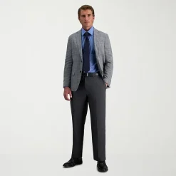 Haggar Cool 18 Pro Mens Classic Fit Flat Front Pant