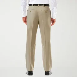 Haggar Cool 18 Pro Mens Classic Fit Flat Front Pant