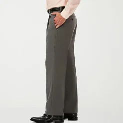 Haggar Cool 18 Pro Mens Classic Fit Pleated Pant