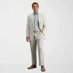 Haggar Cool 18 Pro Mens Classic Fit Pleated Pant