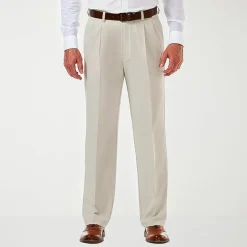Haggar Cool 18 Pro Mens Classic Fit Pleated Pant