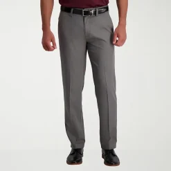 Haggar Cool 18 Pro Mens Straight Fit Flat Front Pant
