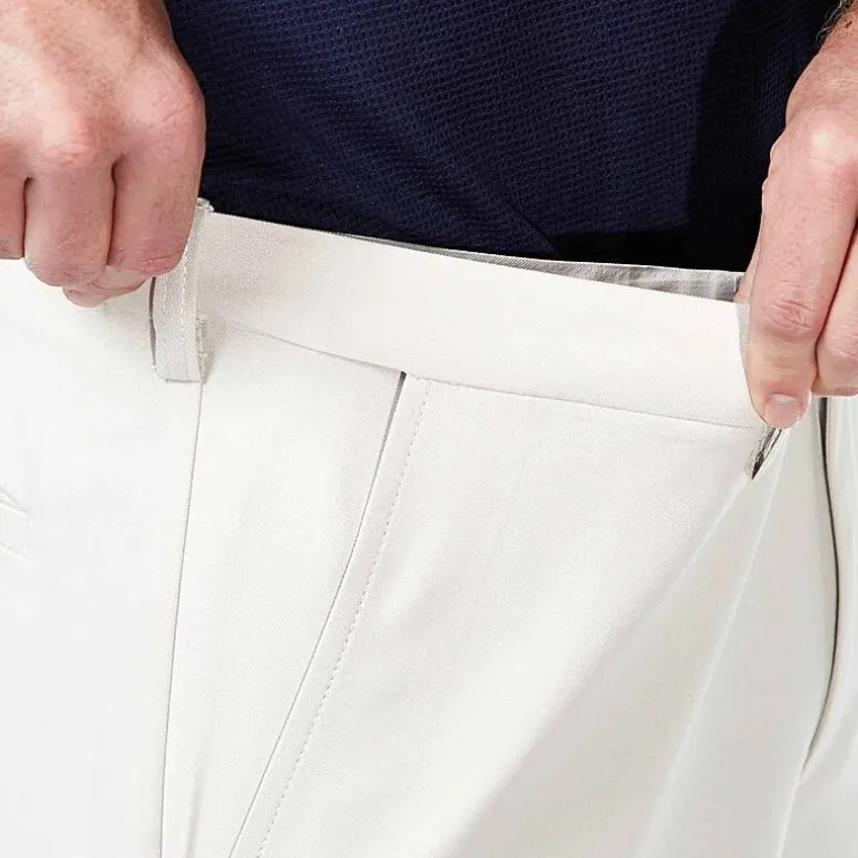 Haggar Cool 18 Pro Mens 9 1/2" Stretch Fabric Moisture Wicking Quick Dry Chino Short