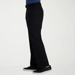 Haggar Cool Right Performance Flex Mens Classic Fit Flat Front Pant