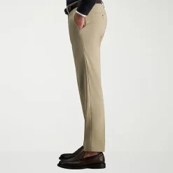Haggar Cool Right Performance Flex Mens Straight Fit Flat Front Pant