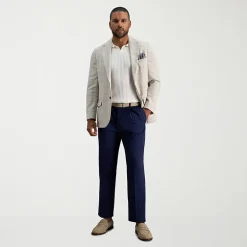 Haggar Cool Right Performance Flex Mens Classic Fit Pleated Pant