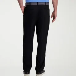 Haggar Cool Right Performance Flex Mens Classic Fit Pleated Pant