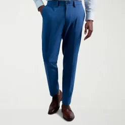 Haggar Cool Right Performance Flex Mens Comfort Waistband Slim Fit Flat Front Pant