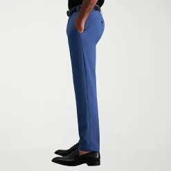 Haggar Cool Right Performance Flex Mens Straight Fit Flat Front Pant