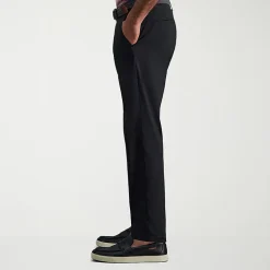 Haggar Cotton Canvas Mens Straight Fit Flat Front Pant