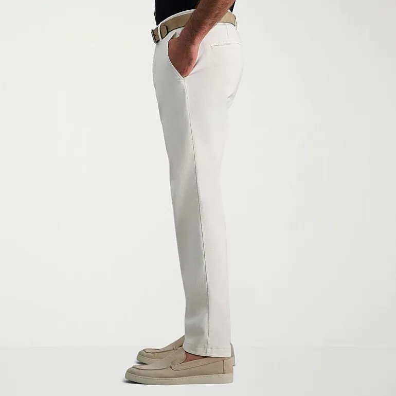 Haggar Cotton Canvas Mens Straight Fit Flat Front Pant