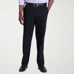 Haggar Iron Free Premium Khaki Mens Classic Fit Flat Front Pant