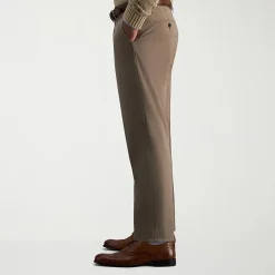 Haggar JMH Flannel Mens Straight Fit Dress Flat Front Pant