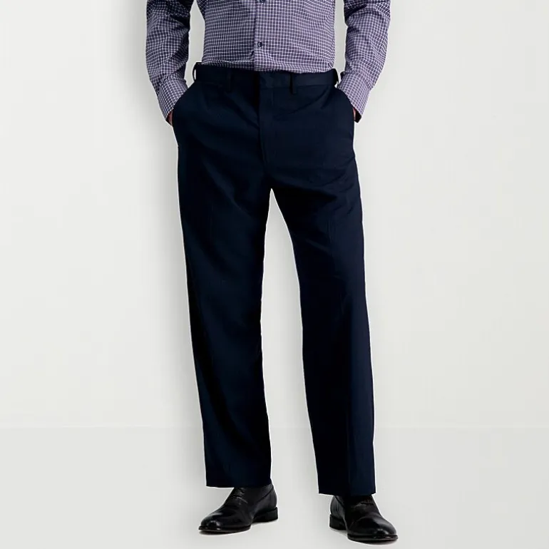 Haggar JMH Herringbone Mens Stretch Fabric Classic Fit Flat Front Suit Separates