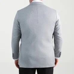 Haggar JMH Mens Big and Tall Geometric Stretch Fabric Classic Fit Sport Coat