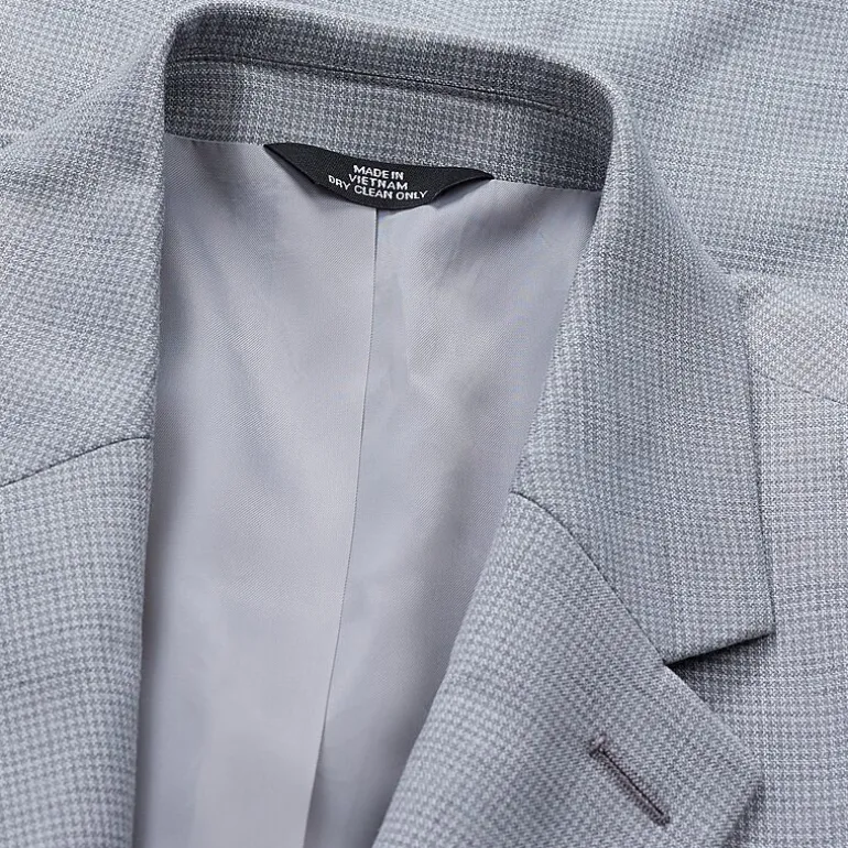Haggar JMH Mens Big and Tall Geometric Stretch Fabric Classic Fit Sport Coat