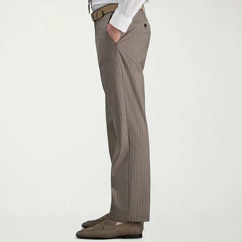 Haggar JMH Mens Classic Fit Striped Suit Separates