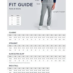 Haggar JMH Mens Comfort Waistband Straight Fit Dress Flat Front Pant