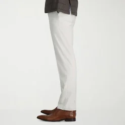 Haggar JMH Mens Comfort Waistband Straight Fit Dress Flat Front Pant