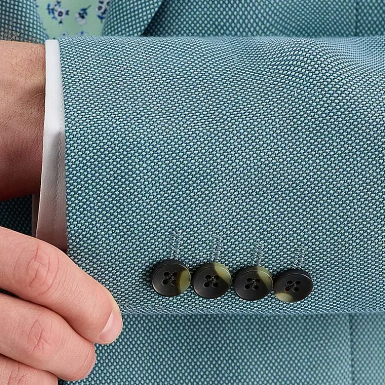 Haggar JMH Mens Plaid Slim Fit Sport Coat