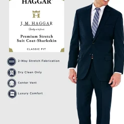 Haggar JMH Premium Mens Stretch Classic Fit Suit Separates