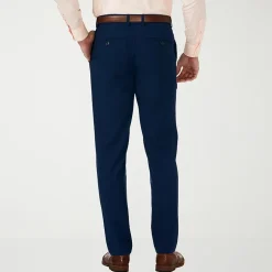 Haggar JMH Premium Stretch Mens Comfort Waistband Slim Fit Dress Flat Front Pant