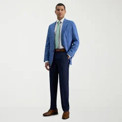Haggar JMH Premium Stretch Mens Comfort Waistband Slim Fit Dress Flat Front Pant