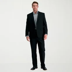 Haggar JMH Premium Stretch Mens Classic Fit Flat Front Suit Pant