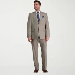 Haggar JMH Premium Stretch Mens Classic Fit Flat Front Suit Pant