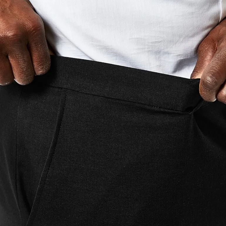 Haggar JMH Premium Stretch Sharkskin Mens Big Stretch Fabric Classic Fit Flat Front Suit Pant