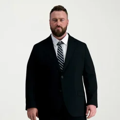 Haggar JMH Tailored Mens Stretch Fabric Modern Fit Big and Tall Suit Jacket