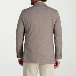 Haggar JMH Tailored Mini Dobby Mens Stretch Fabric Modern Fit Sport Coat
