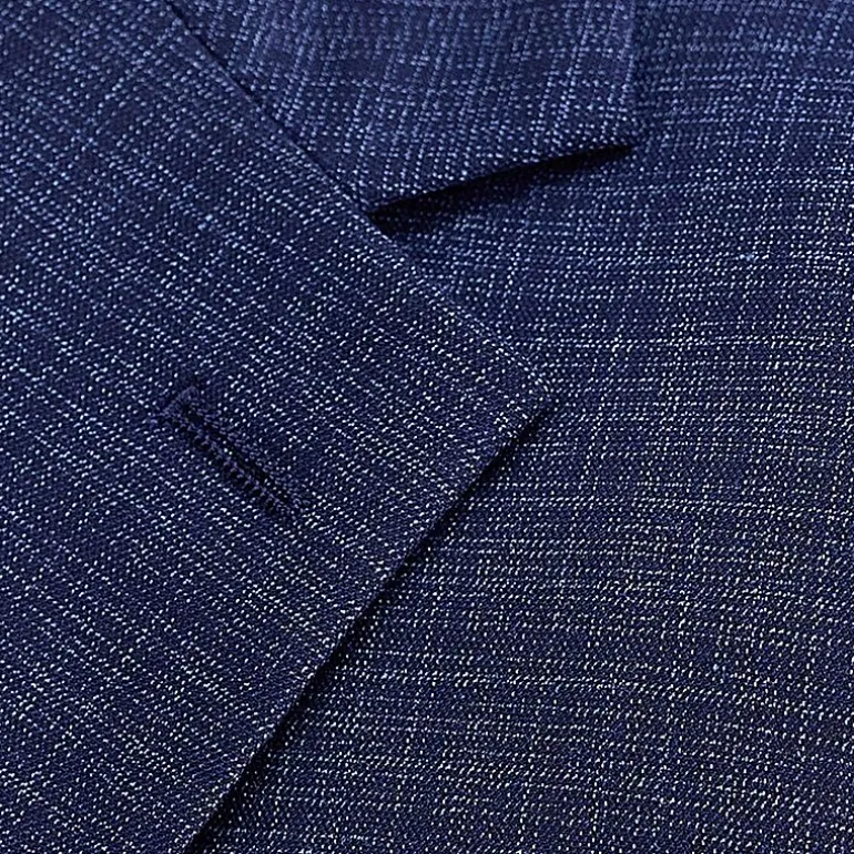 Haggar JMH Tailored Prince Of Wales Mens Plaid Modern Fit Sport Coat