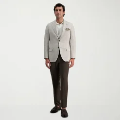Haggar JMH Tailored Prince Of Wales Mens Plaid Modern Fit Sport Coat