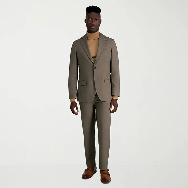 Haggar JMH Tailored Prominent Twill Mens Stretch Fabric Modern Fit Suit Separates