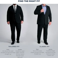 Haggar JMH Tailored Windowpane Men’s Suit Separates