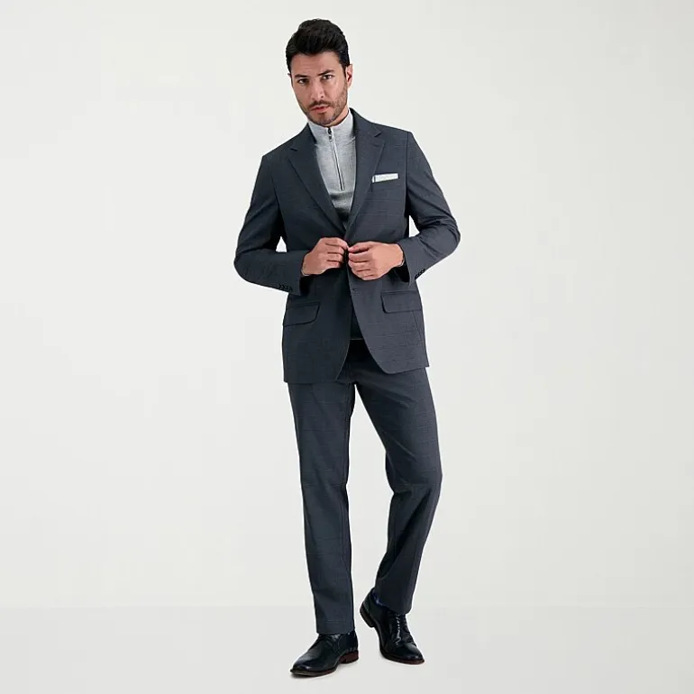 Haggar JMH Tailored Windowpane Men’s Suit Separates