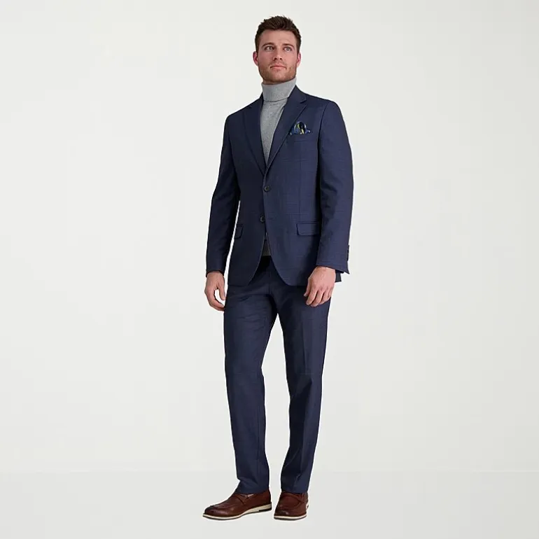 Haggar JMH Tailored Windowpane Men’s Suit Separates