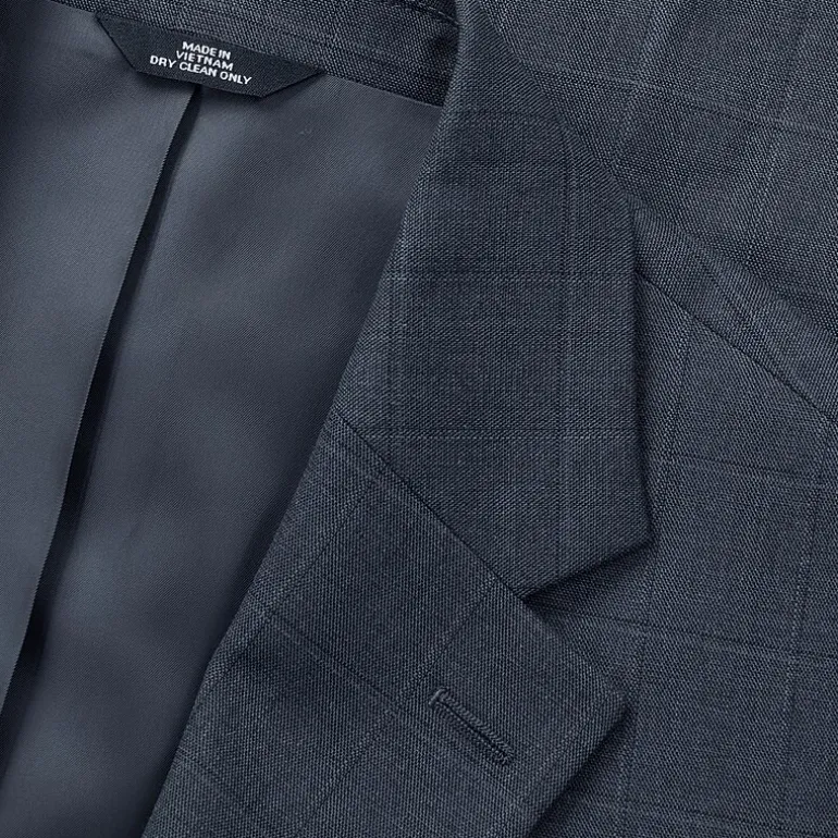 Haggar JMH Tailored Windowpane Men’s Suit Separates