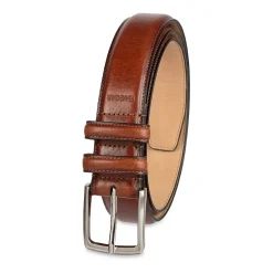 Haggar Leather 32mm Dress Mens Belt