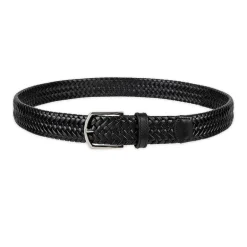 Haggar Leather 35mm Lace Mens Belt