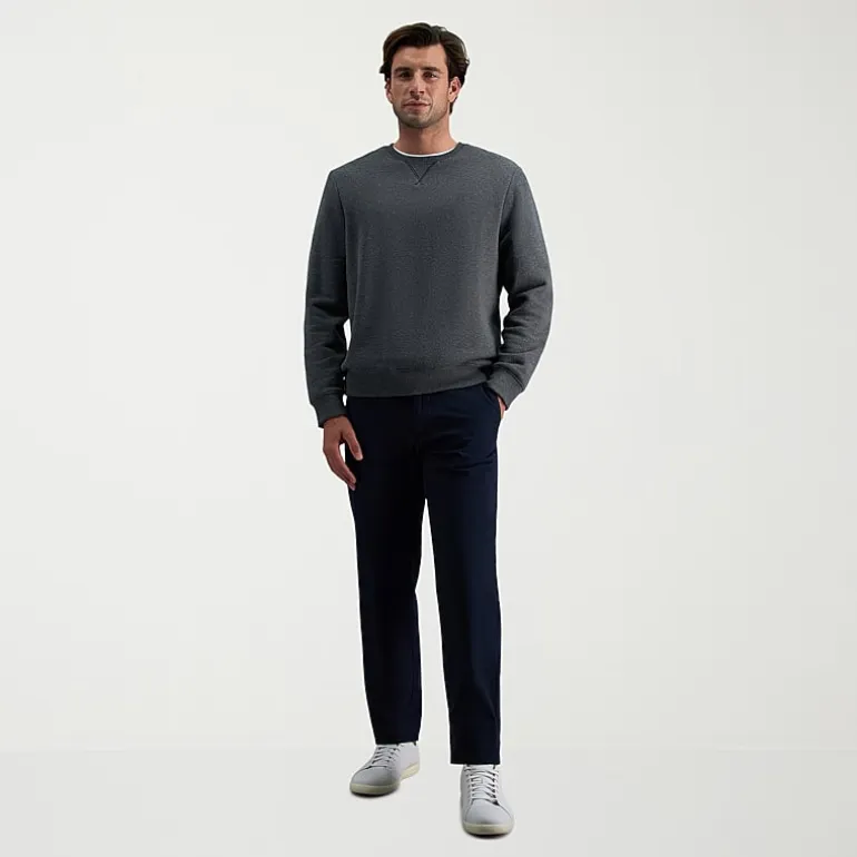 Haggar Life Khaki Comfort Chino Mens Comfort Waistband Straight Fit Flat Front Pant
