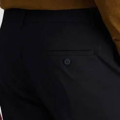 Haggar Life Khaki Flex Mens Comfort Waistband Straight Fit Flat Front Pant
