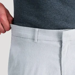 Haggar Life Khaki Flex Mens Comfort Waistband Straight Fit Flat Front Pant