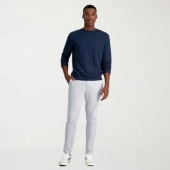 Haggar Life Khaki Mens Comfort Waistband Slim Fit Flat Front Pant