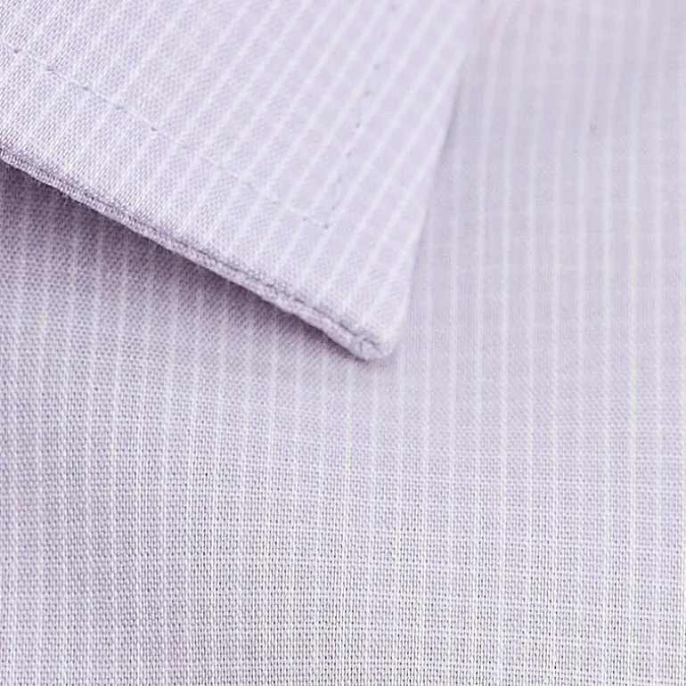 Haggar Mens Classic Fit Wrinkle Free Long Sleeve Dress Shirt