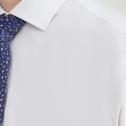Haggar Mens Classic Fit Wrinkle Free Long Sleeve Dress Shirt