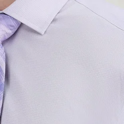 Haggar Mens Classic Fit Wrinkle Free Long Sleeve Dress Shirt