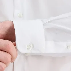 Haggar Mens Classic Fit Wrinkle Free Long Sleeve Dress Shirt