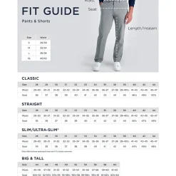 Haggar Modern Stretch Herringbone Mens Regular Fit Flat Front Pant